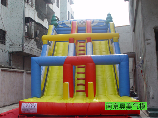 Inflatable slides